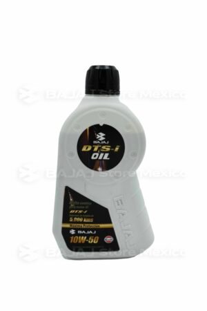 Aceite Sintético BAJAJ 10W50 de 1.0 Litros para motor de 4T BJO10W501000 Ideal para Dominar 250 y Dominar 400