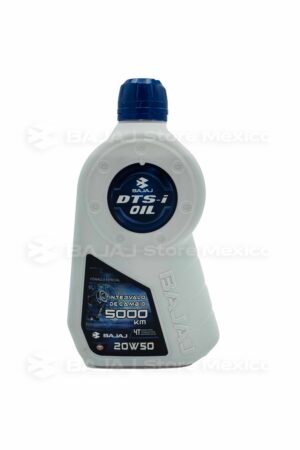 Aceite Mineral 20W50 de 1.2 Litros para motor de 4T BJO20W501200 Ideal para Pulsar NS125, Pulsar NS160, Pulsar NS200, Pulsar N160, Pulsar N250, Pulsar RS200, Avenger, Platina, Discover, Boxer