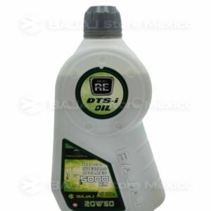 Aceite Mineral 20W50 de 1 Litro para motor de 4 tiempos BRE20W501000 Ideal para Motocarro, mototaxi, torito RE de BAJAJ