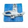 Soporte de Posapié Delantero Derecho Plata BAJAJ 56JR3Y57 para los modelos: Pulsar N 160 Pulsar N 250