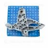 Soporte de Posapié Delantero Derecho Plata BAJAJ 56JR3Y57 para los modelos: Pulsar N 160 Pulsar N 250