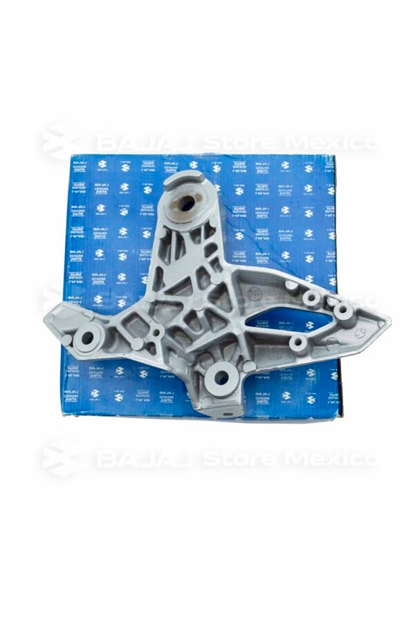 Soporte de Posapié Delantero Derecho Plata BAJAJ 56JR3Y57 para los modelos: Pulsar N 160 Pulsar N 250