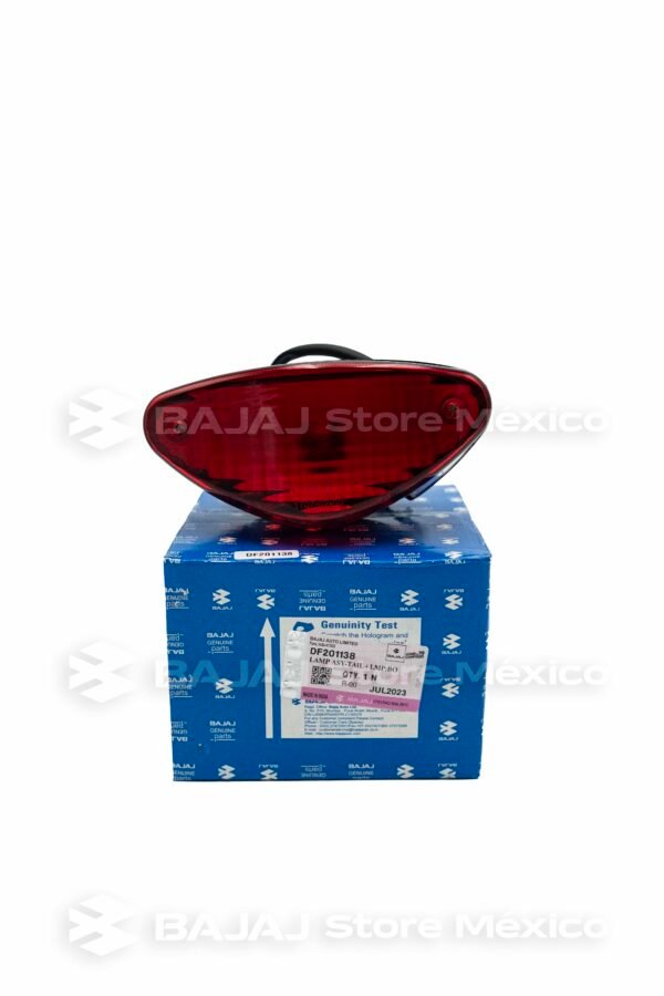 Calavera de Luz de Stop BAJAJ DF201138 para los modelos: Boxer 100 Boxer 150 CT 100