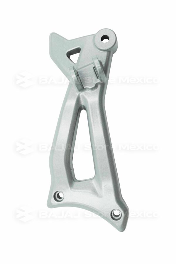 Soporte de Posapié Trasero Izquierdo Plata BAJAJ JZ113023 para los modelos: Discover 125 ST